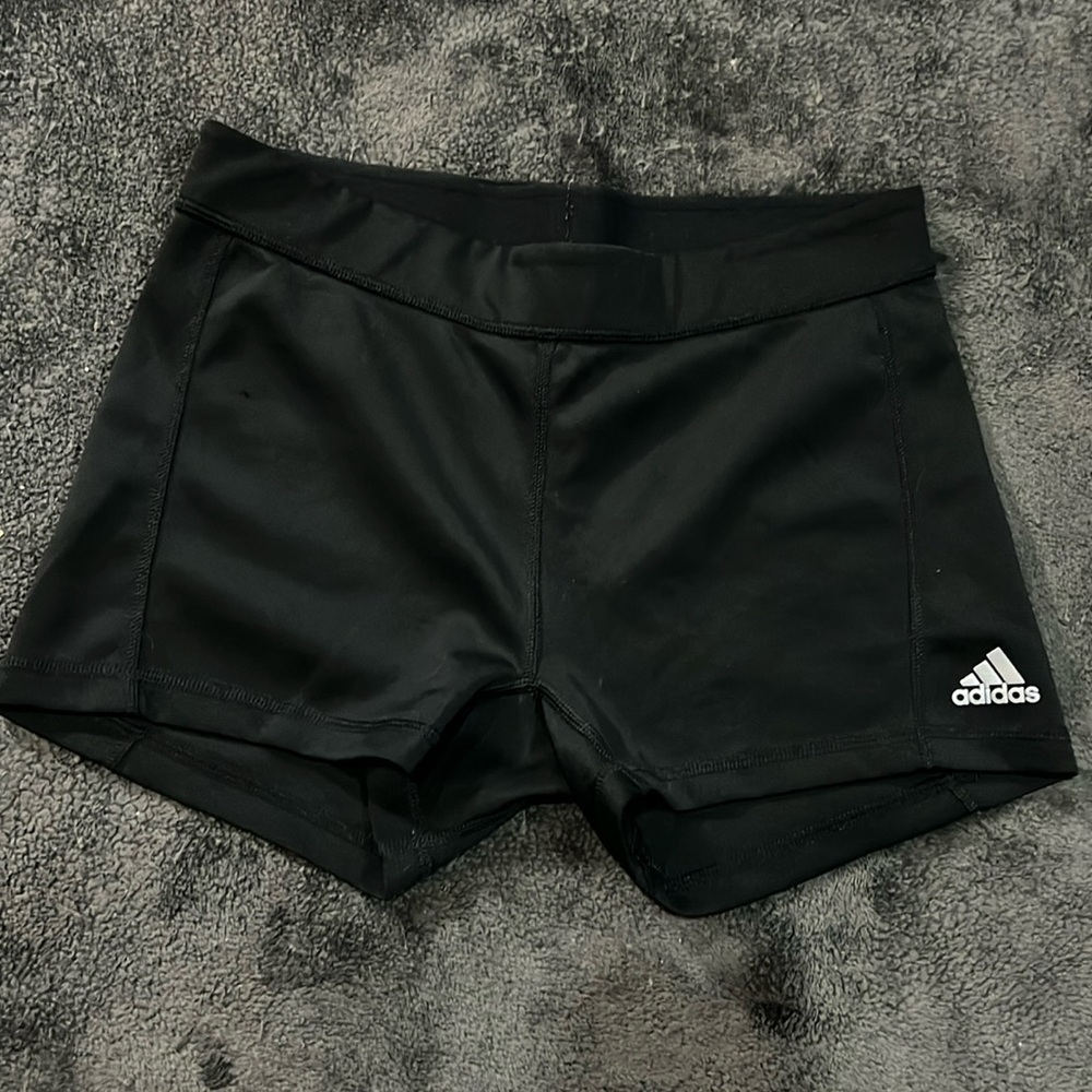 adidas black 2” inseam Climalite shorts M